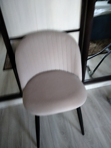 Стул на металлокаркасе Gabi gray / black фото покупателя 438