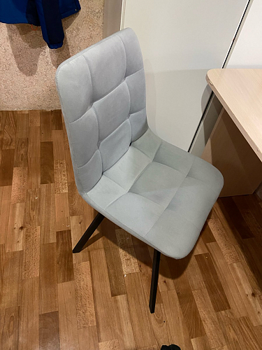 Стул на металлокаркасе Чилли зеленый / белый каркас фото покупателя 97