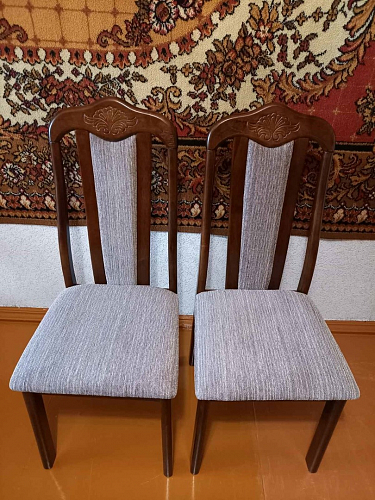 Стул деревянный Aron Soft dirty oak / beige фото покупателя 8