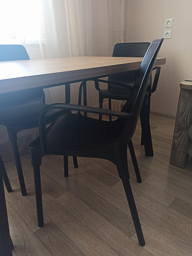 Кресло SHT-S76 красное / черное муар фото покупателя 22