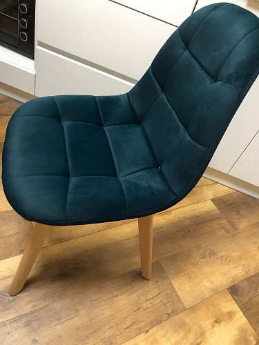 Деревянный стул Filip dark gray / wood фото покупателя 3