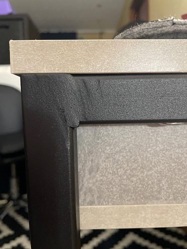 Письменный стол Леон Лофт дуб делано светлый / белый матовый фото покупателя 169