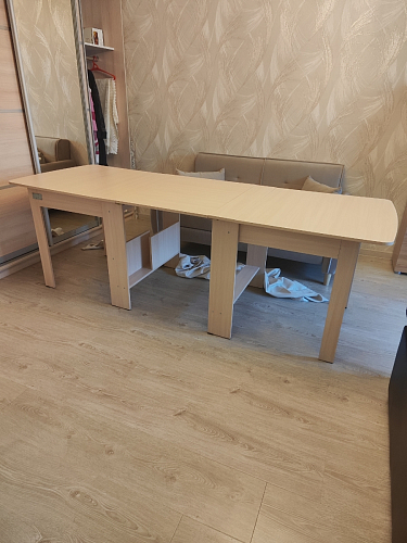 Стол обеденный раздвижной СтК7 венге фото покупателя 97