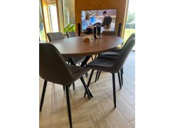 Стул на металлокаркасе Вейв темно-серый / черный фото покупателя 100