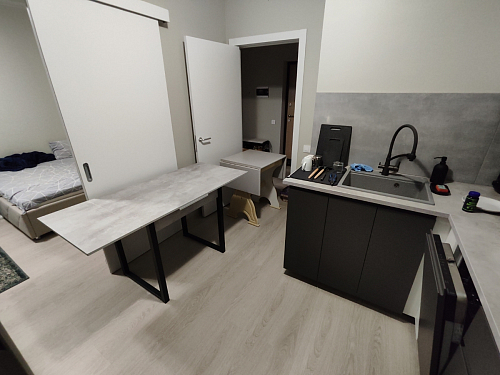 Стол Форли бетон / черный матовый фото покупателя 29