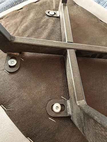 Стул на металлокаркасе Чилли К черный / зеленый фото покупателя 429