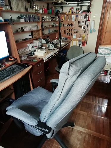 Компьютерное кресло Rapid голубое фото покупателя 50