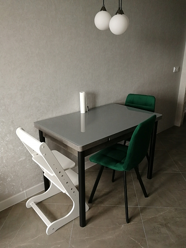 Комплект стульев Чилли 2 шт бежевый / черный фото покупателя 1503