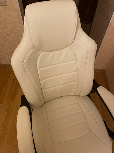 Компьютерное кресло Kadis коричневое / бежевое фото покупателя 63