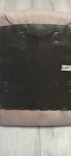 Стул на металлокаркасе Чилли темно-серый / черный каркас фото покупателя 387