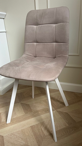 Стул на металлокаркасе Чилли зеленый / белый каркас фото покупателя 223