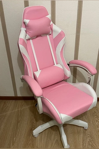 Компьютерное кресло Rodas pink / white фото покупателя 5