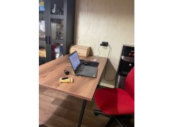 Стол Лота Лофт 140 25 мм юта / белый матовый фото покупателя 214