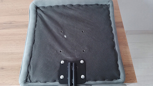 Компьютерное кресло One флок серый 29 фото покупателя 82