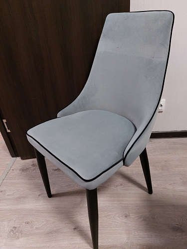 Стул на металлокаркасе Kora beige / black фото покупателя 466