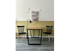 Стол Лота Лофт 120 25 мм сабия / черный матовый фото покупателя 769