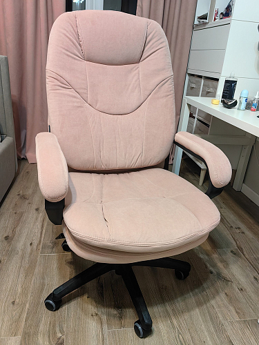 Компьютерное кресло Comfort Lux/Комфорт Люкс черный фото покупателя 17