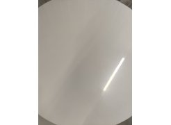 Стеклянный стол Rock 80х75 white / gold из шоурума 9