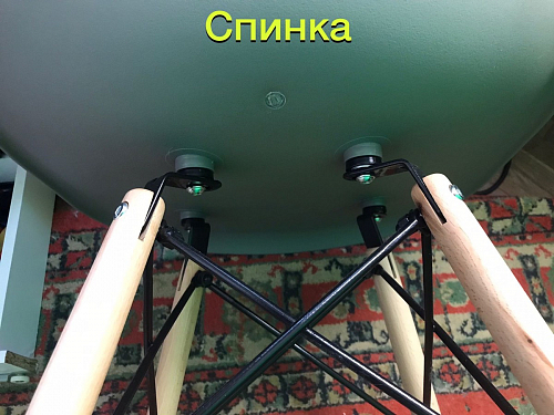 Стул Eames light green фото покупателя 122