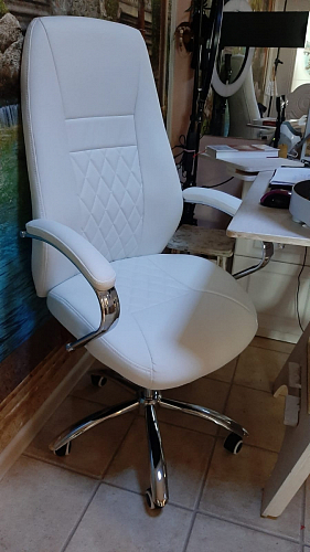 Компьютерное кресло Aragon dark grey - Уцененный экземпляр фото покупателя 112