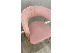 Стул на металлокаркасе Kamelia темно-серый / золотой фото покупателя 60