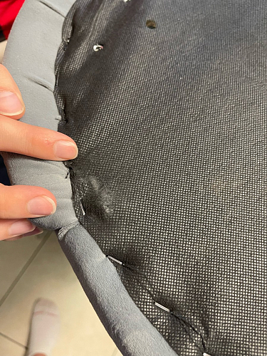 Стул на металлокаркасе Gabi latte / gold / black фото покупателя 916