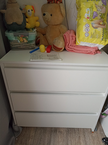 Комод Айден КМ06-400 белый фото покупателя 4