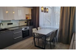 Стол Лота Лофт 140 25 мм черный матовый / бетон фото покупателя 775