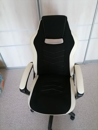 Компьютерное кресло Gamer черное / серое фото покупателя 87