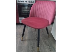 Стул на металлокаркасе Gabi blue / black фото покупателя 530