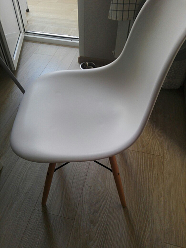 Стул Eames PC-015 белый фото покупателя 521