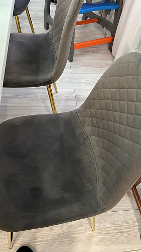 Стул на металлокаркасе Dabl 01 champagne / gold фото покупателя 10