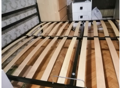 Односпальная кровать Фади 80х200 черная фото покупателя 601