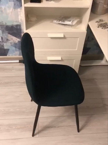 Стул на металлокаркасе Lilu pink / black фото покупателя 14