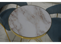 Стол Milena white / gold из шоурума 6