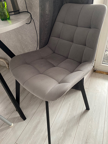 Стул на металлокаркасе Челси бирюзовый / черный фото покупателя 148