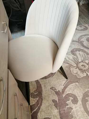 Стул на металлокаркасе Gabi wine red / black фото покупателя 324