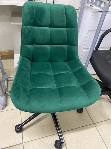 Компьютерное кресло Честер синий (velutto 46 ) / белый фото покупателя 7