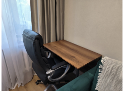 Письменный стол Клер Лофт дуб вотан / черный матовый фото покупателя 1