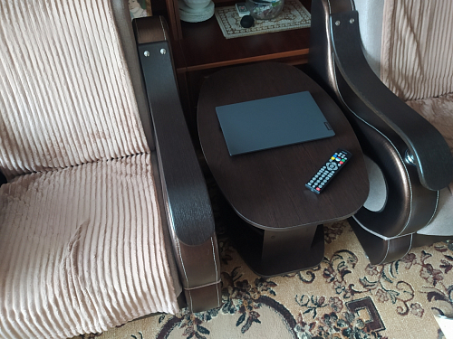 Журнальный стол Лидер ясень шимо темный фото покупателя 83