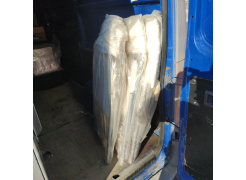 Стул на металлокаркасе Gikat белый мрамор / светлый мусс фото покупателя 3