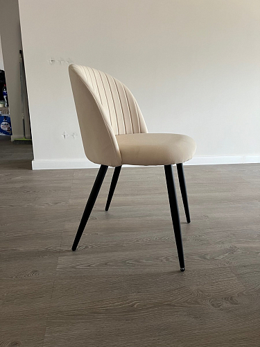 Стул на металлокаркасе Gabi wine red / black фото покупателя 342