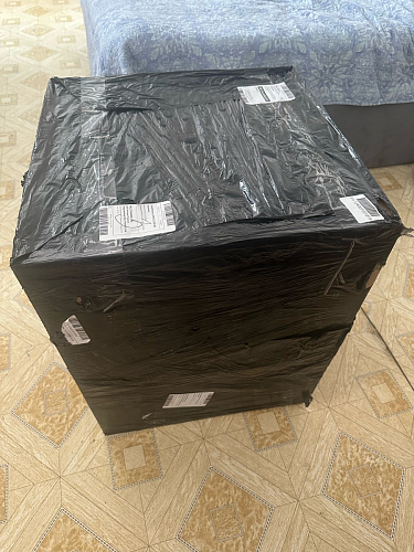 Стул на металлокаркасе Gabi dark beige / black / silver фото покупателя 100