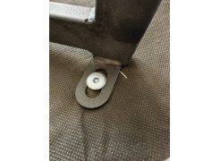 Стул на металлокаркасе Чилли синяя ткань / белый фото покупателя 430