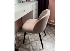 Стул на металлокаркасе Gabi gray / black фото покупателя 678