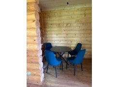 Стул на металлокаркасе Kora green / black фото покупателя 415