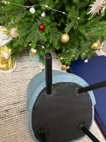 Стул на металлокаркасе Gabi 1 light purple / black фото покупателя 594