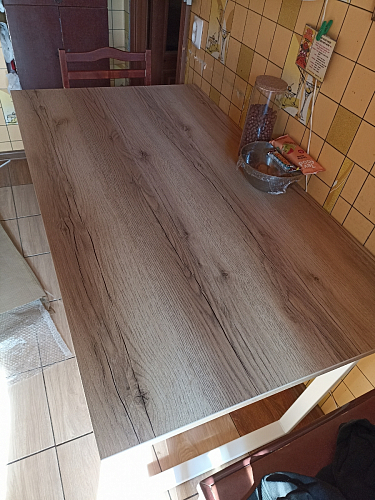 Стол раскладной Лота Лофт 120 25 мм юта / черный матовый фото покупателя 933