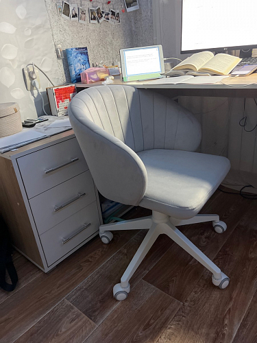 Компьютерное кресло Пард графитовый фото покупателя 41