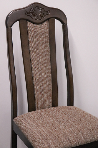 Стул деревянный Aron Soft dirty oak / beige из шоурума 2